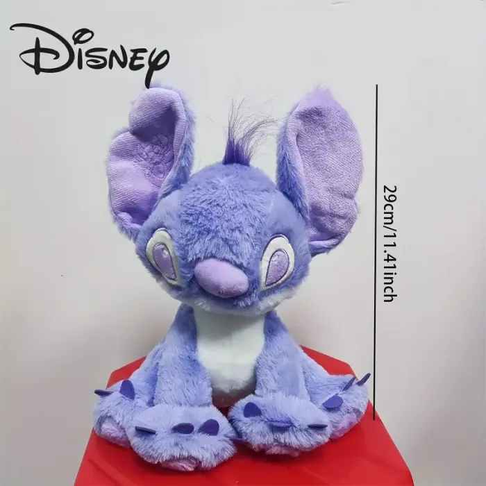 М'яка іграшка плюшева Стіч (Stitch) фіолетовий, 29 см (3749)