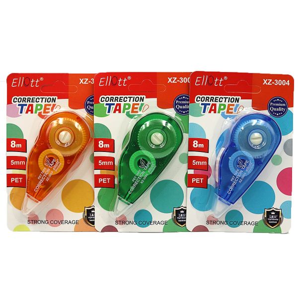 Канцелярський коректор-стрічка (8м х 5мм) Ellott XZ-3004