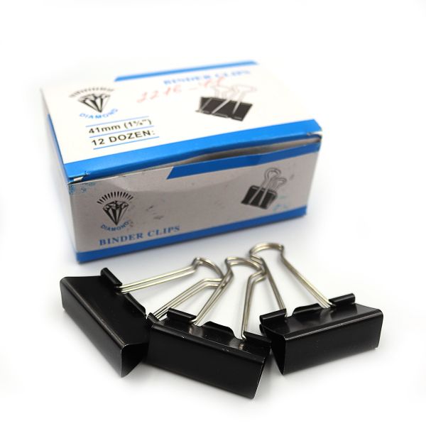 Біндер 41 мм чорний (977112)