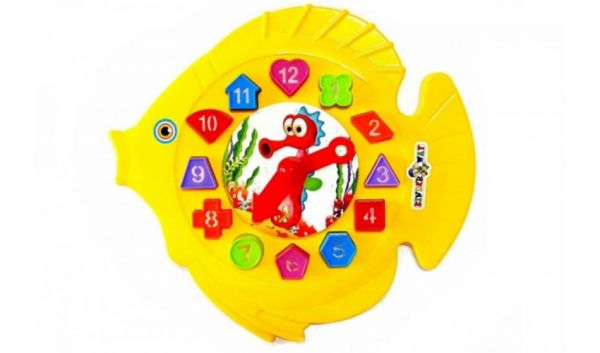 Дитяча іграшка розвиваюча годинник - сортер  31*29см KW-40-001