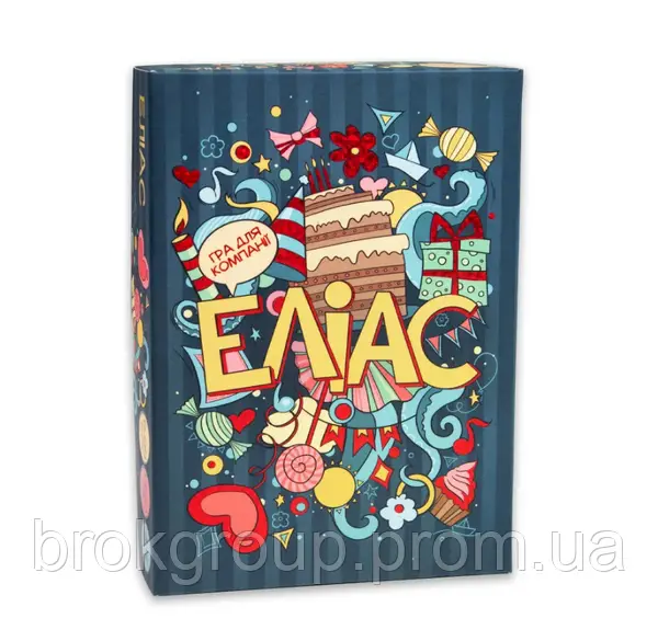 Дитяча іграшка настільна гра Еліас ( вік 9+)  розважальна 30776