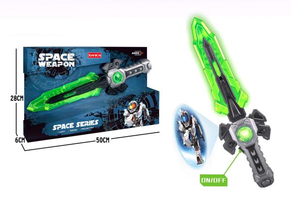Меч іграшковий SPACE світловий, KT8889-F90