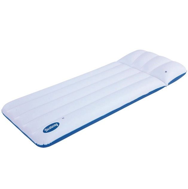 Надувний матрац з підголовником BW 43109