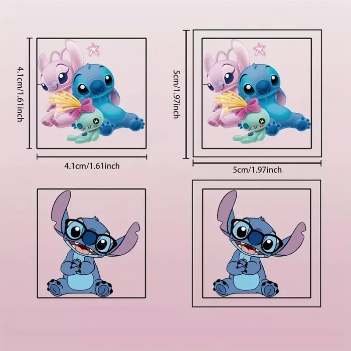 Наліпка тимчасове татуювання Стіч (Stitch) 3714