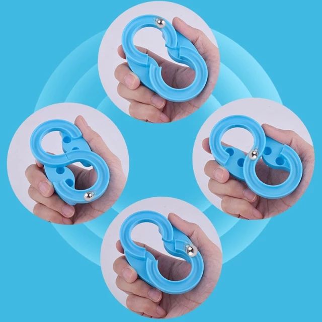 Головоломка антистрес нескінчена вісімка INFINITY LOOP FIDGET 88 TRACK (IgroSklad)