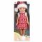 Дитяча іграшка лялька пупс в різдвяному вбрані, розмір 33см LS1301-6 LS