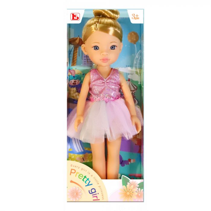 Дитяча іграшка лялька танцівниця 33см LS1301-3 Pretty Girl