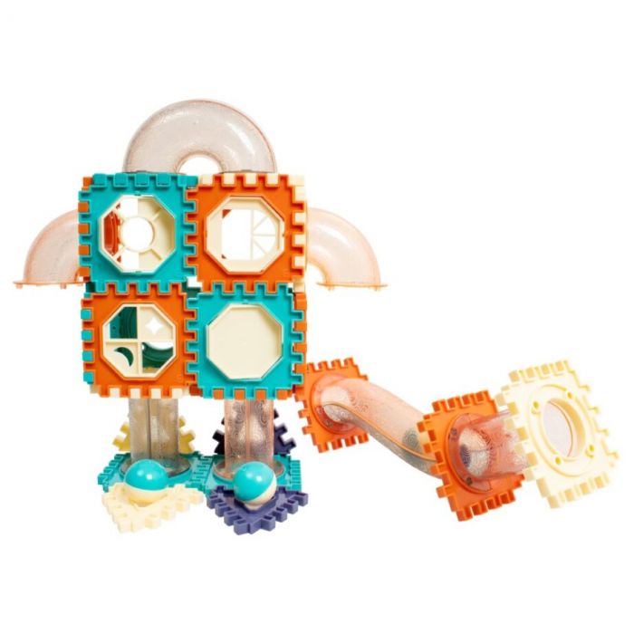 Дитяча іграшка конструктор лабіринт 66 деталей Maya Toys 8900