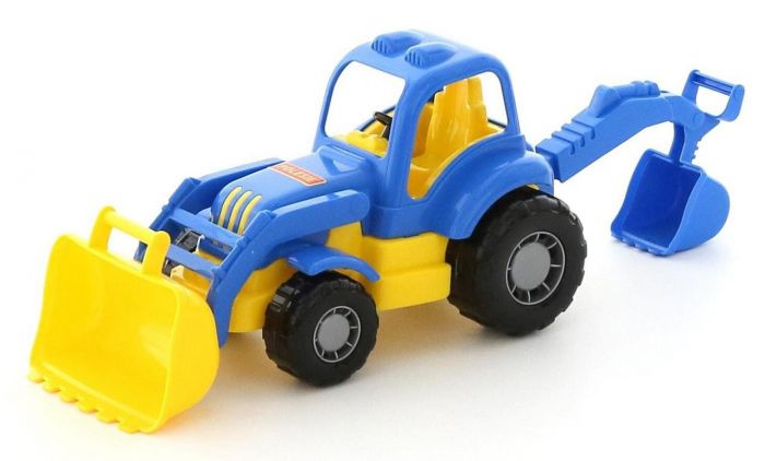 Дитяча іграшка трактор бульдозер з ковшем (екскаватор) 44785 Polesie tractor toy