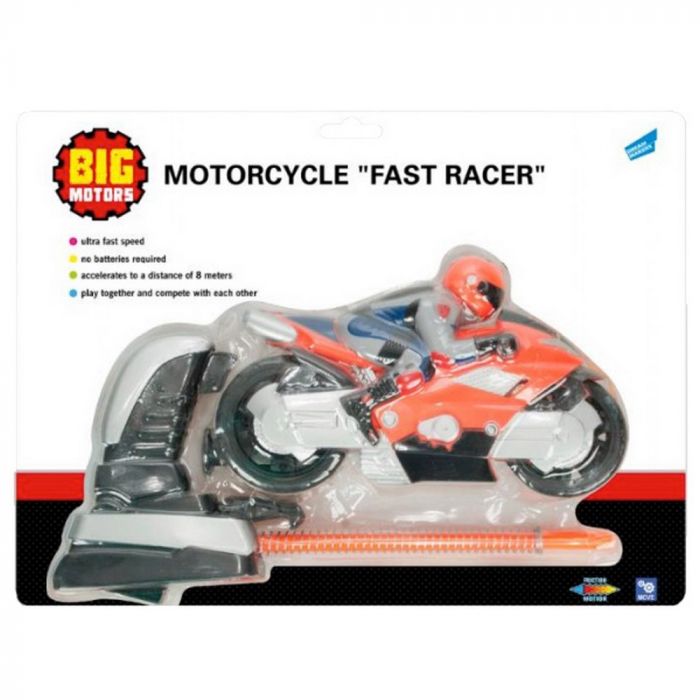 Дитяча іграшка мотоцикл Big Motors гонщик 6009A motorcycle toy
