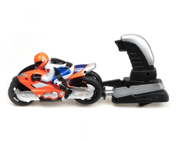 Дитяча іграшка мотоцикл Big Motors гонщик 6009A