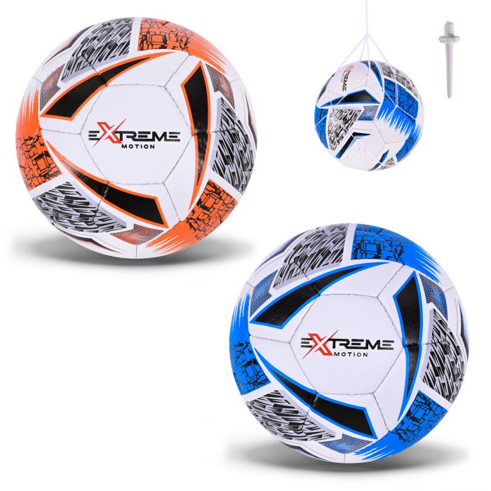 М'яч футбольний розмір №5 матеріал поверхні PU вага 420 грам FP097 мiкс кольрів 2 види