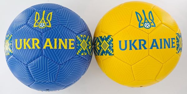 М'яч футбольний розмір №5 матеріал поверхні PVC вага 320 грам FU2582 мiкс кольрів 2 види