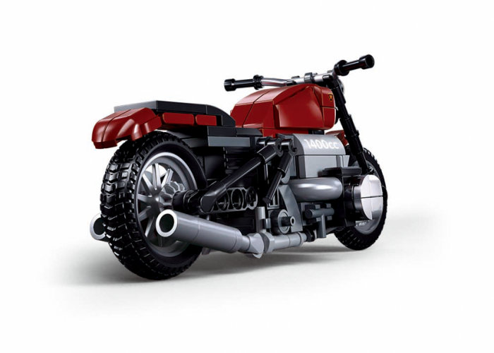 Дитяча іграшка конструктор мотоцикл 222 деталі M38-B1131 SLUBAN Model Bricks motorcycle toy в коробці 22-19-6 см