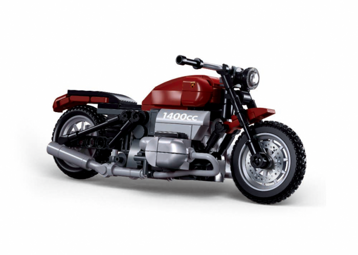 Дитяча іграшка конструктор мотоцикл 222 деталі M38-B1131 SLUBAN Model Bricks motorcycle toy в коробці 22-19-6 см