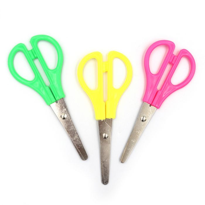 Ножиці дитячі 5", на стрічці з етикеткой IMG_1869