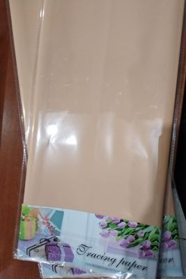 Плівка  для упаковки  и декорування, абрикосовий, 60*60см, 1 лист арт. 741629