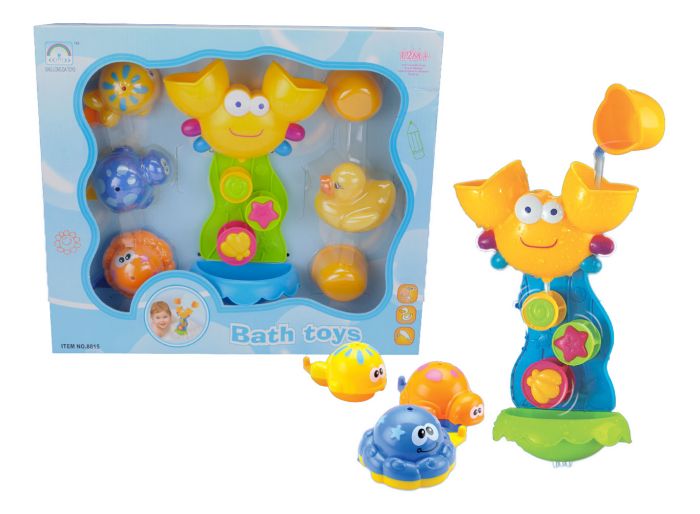 Дитяча іграшка для купання набір для гри у воді Xin Long Da Toys 8815, в кор. 35,4-30,7-8,2см