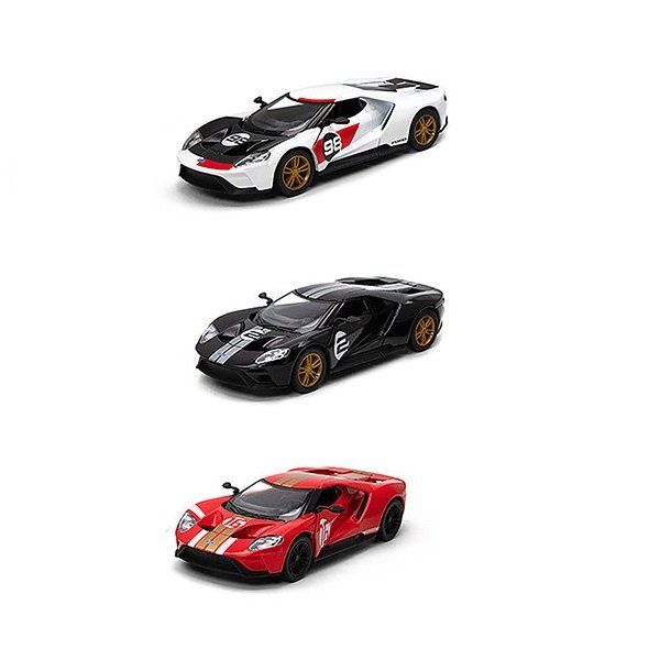 Дитяча іграшка машинка металева KT5448W KINSMART FORD GT (Heritage Edition) 3 кольори