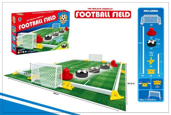 Дитяча спортивна гра аеро футбол настільний, працює від батарей YA SHUN® 789-12C, в кор. 36,5х23х6 см
