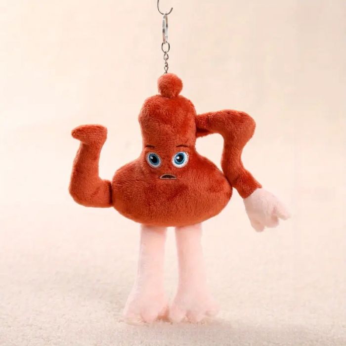 М'яка іграшка брелок чайник з ногами Та та та та Сахур 18 см, серія італійські меми  (Teapot man) 3493