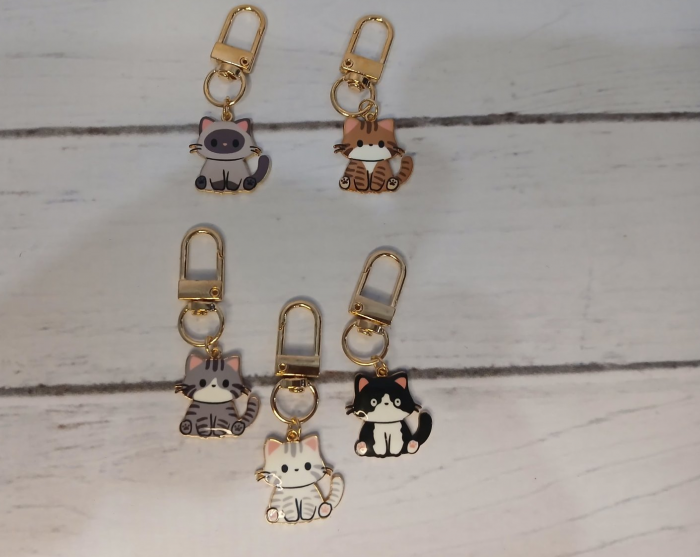 Фігурка кіт (кішка, кошеня) брелок 4013