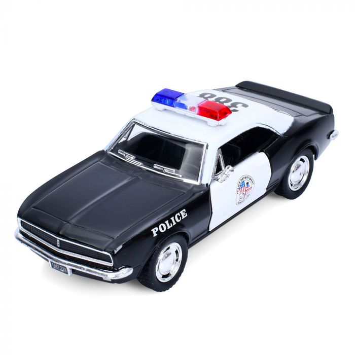 Дитяча іграшка поліцейський автомобіль 1967 Chevrolet Camaro Z/28 (Police) KT 5341 WP метало - пластиковий корпус