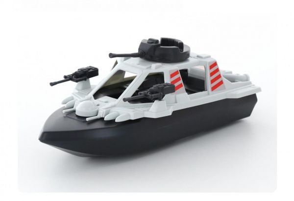 Дитяча іграшка катер прикордонний 61584, відео в описі 