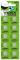 Батарейка часова Videx AG10 (LR1130) BLISTER CARD 10pcs