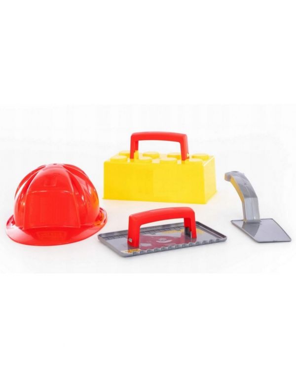 Дитяча іграшка набір муляра №3 Construct 4 елементи 50519 Wader