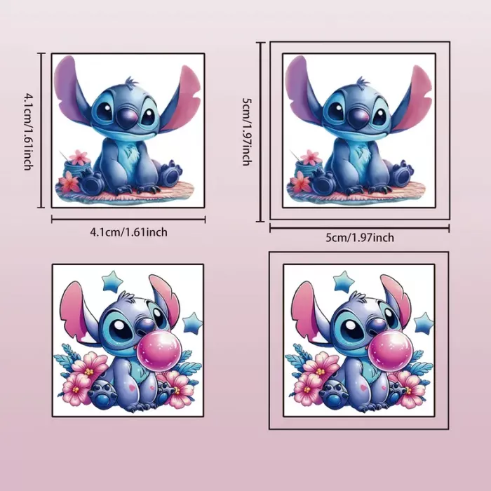 Наліпка тимчасове татуювання Стіч (Stitch) 3714