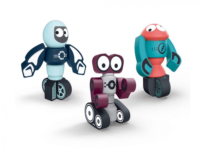 Дитяча іграшка конструктор магнітний робот 21 деталь 323 MAGNETIC TOYS®