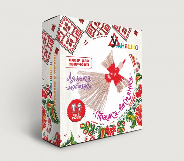 Набір для творчостілялька-мотанка пташка веснянка НС-003 ТМ Умняшка