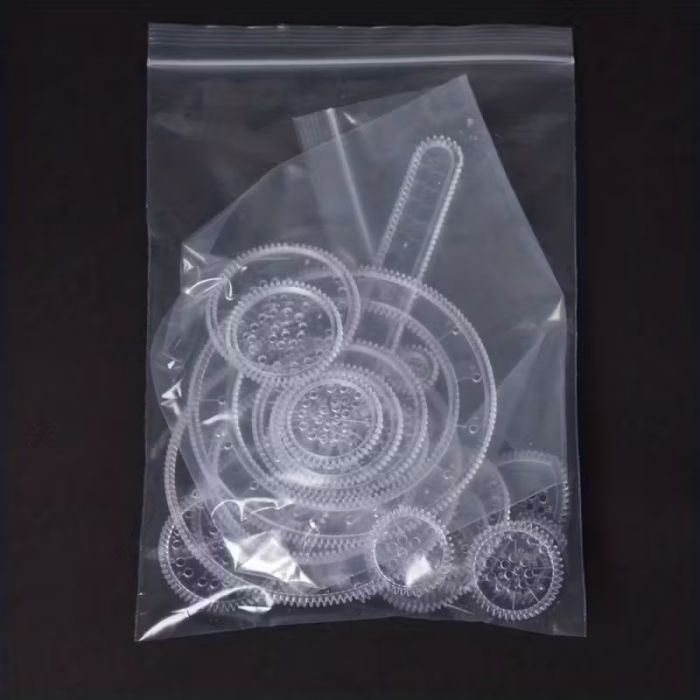 Іграшка лінійка спирограф для малювання спіральних візерунків (4553) набір 22 шт, ціна за набір, відео в описі 