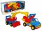 Дитяча іграшка машинка самоскид та екскаватор колесний у коробці 40855 Wader