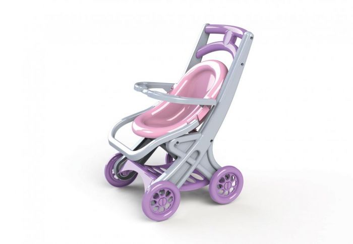 Дитяча іграшка візок коляска для ляльки з шезлонгом Active Baby артикул  0122/04