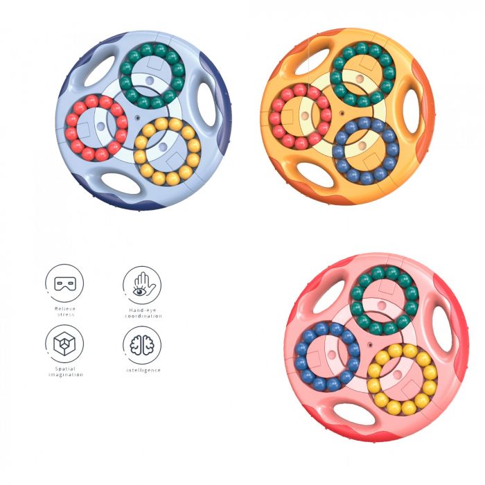 Дитяча іграшка головоломка антистрес пазл IQ ball Fidget Puzzle Toy 633-117A