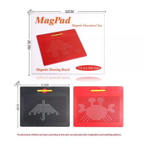 Дошка навчальна магнітна велика MagPad TSQ-714 TELSCH ® (магнітний планшет)