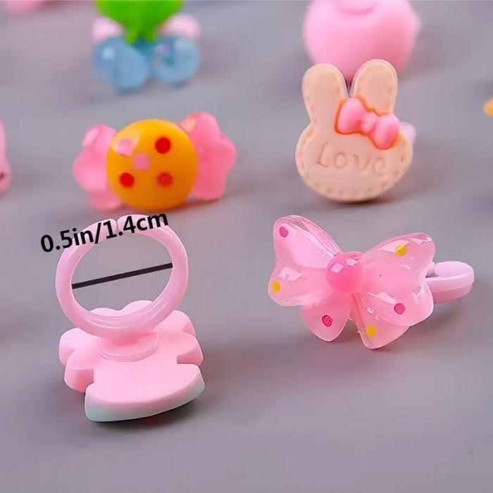 Дитяча іграшка кільце каблучка пластмас AR02132 ціна за 1 шт