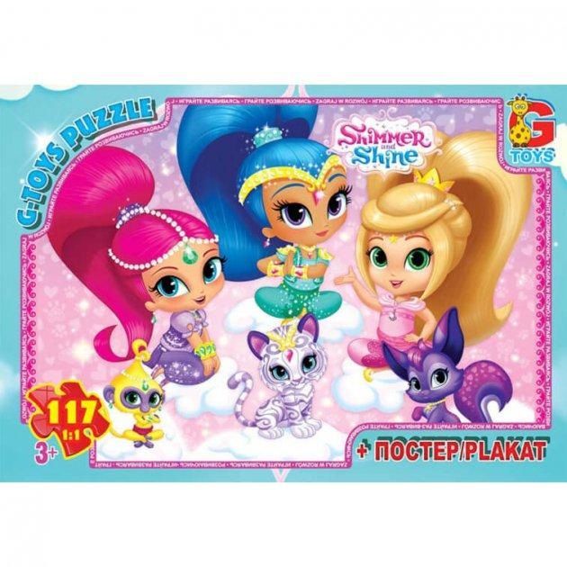 Дитяча гра пазли із серії Шиммер і Шайн 117 елементів OS613 ТМ G-Toys