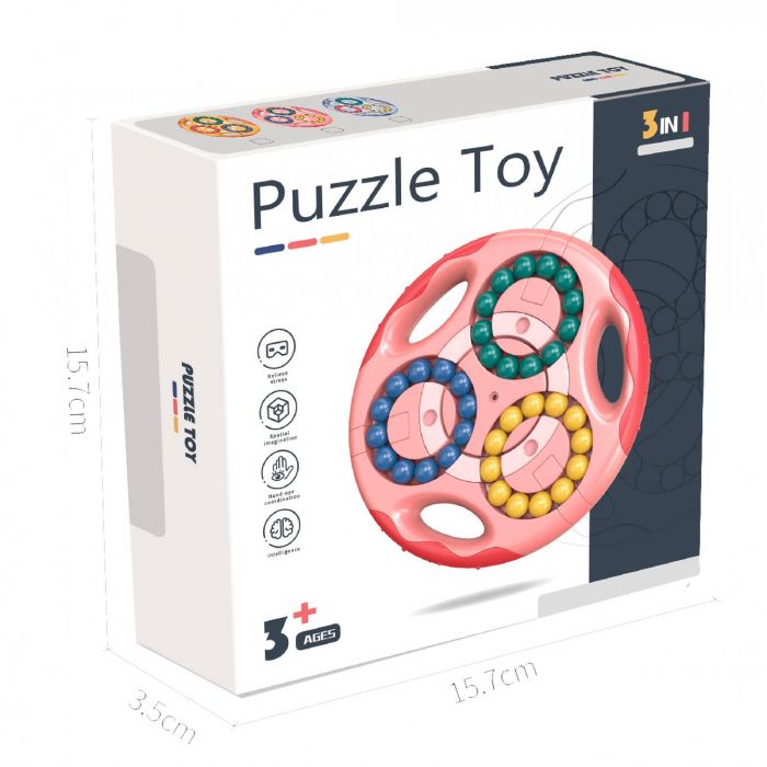Дитяча іграшка головоломка антистрес пазл IQ ball Fidget Puzzle Toy 633-117A