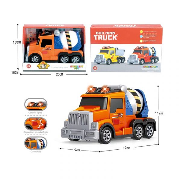 Дитяча іграшка машинка будівельна техніка світлова та звукова, XH325-A, коробка 20*13*10см відео в описі 