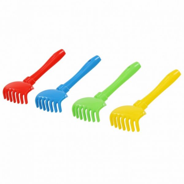 Дитяча іграшка для піску грабельки 19 см  4666