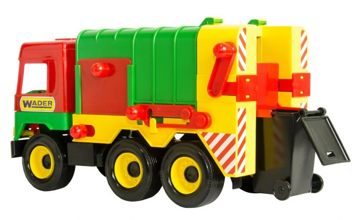 Дитяча іграшка машинка сміттєвоз Middle truck 39224 Тигрес ( відео в описі)
