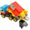 Дитяча іграшка машинка сміттєвоз Middle truck 39224 Тигрес ( відео в описі)