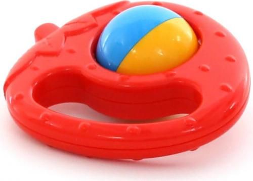 Дитяча іграшка брязкальце в ручку полуниця 45614