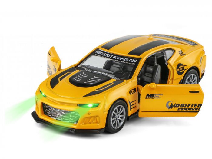 Дитяча іграшка машинка K175B12 XU YE® 1:32 металева інерційна HORNET світло звук ( відео в описі)