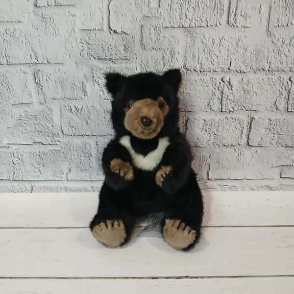 М'яка плюшева іграшка ведмедик 18 см (3738)