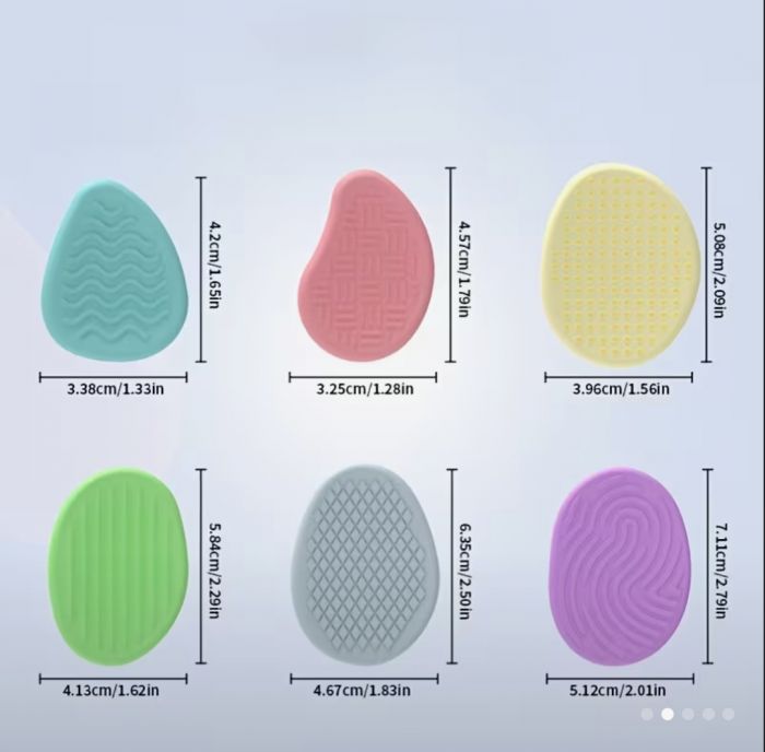 Сенсорні антистрес камінці 6шт для нейророзвитку,зняття стресу та тривожності,дрібна моторика (4680)