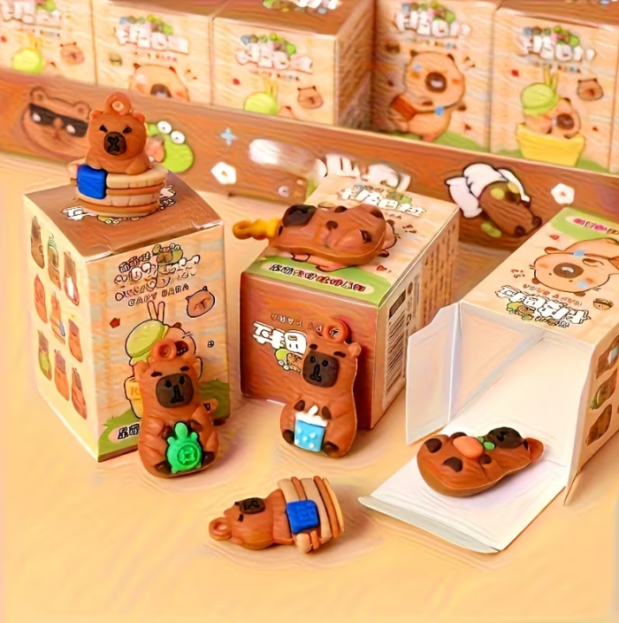 Брелок фігурка капібара, брелок, підвіска (4604)